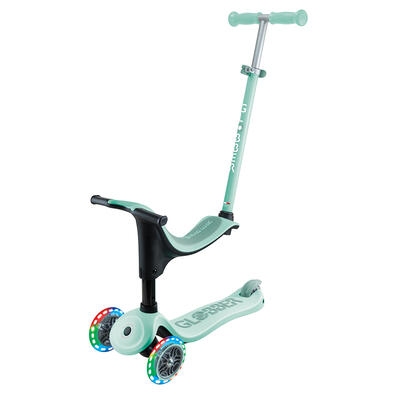 Globber Go•Up Sporty Lights Mint Toddler Scooter
