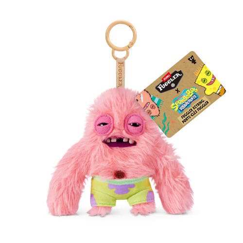 Fuggler x Spongebob 5 Inches Plush Keyring - Patrick