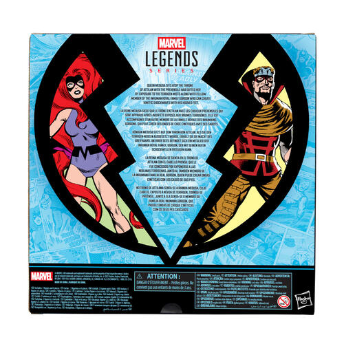 Marvel 漫威 傳奇系列異人族漫威梅杜莎與漫威戈爾工