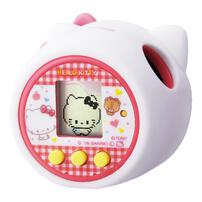 Sanrio三麗鷗 PuniCommu電子寵物遊戲機套裝 Hello Kitty 主機連保護套