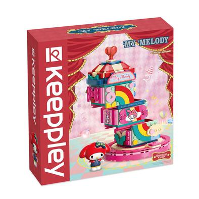 Qman Keeppley My Melody馬戲團疊疊樂造型積木