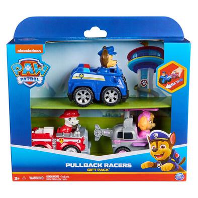 Paw Patrol  Pullback Rescue Racer 3 Pack 