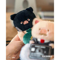 LuLu the Piggy Office Series - My Workplace Partners Monitor Plush Keychain - Blind Box (1 Pc)