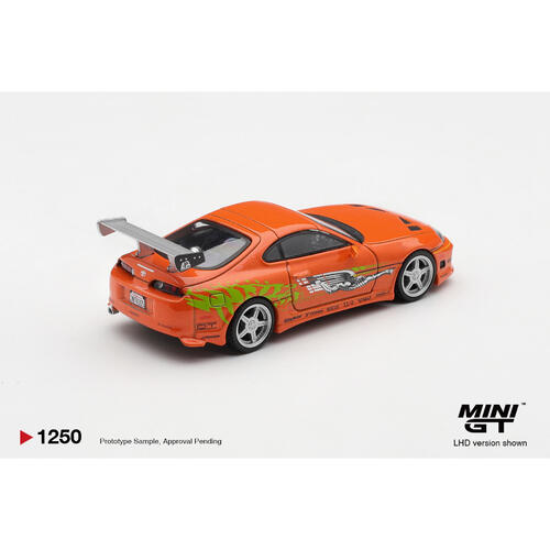 (網店預購) MINI GT Toyota Supra BOMEX " The Fast and the Furious" Brian O'Conner / Blister Packaging (預計2026年9月發貨)