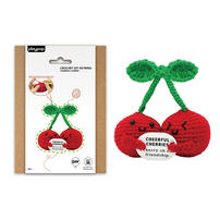 playpop Diy Crochet Keyring - Cherry