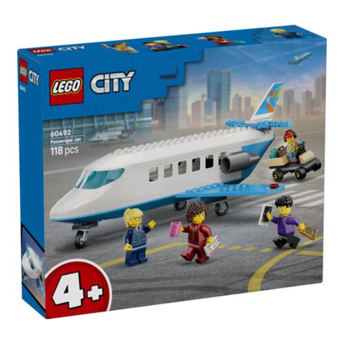 LEGO樂高城市系列 噴射客機 60492