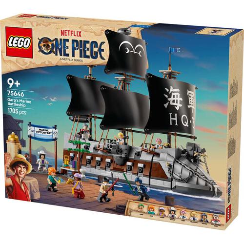 (網店預購) LEGO One Piece 卡普的海軍戰艦 75646 (預計2026年8月發貨)
