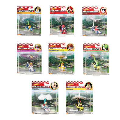 Hot Wheels風火輪 Mario Kart滑翔翼合金車 單件裝 - 隨機發貨