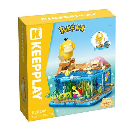 Qman Keeppley Pikachu & Piplup Castaway Adventure