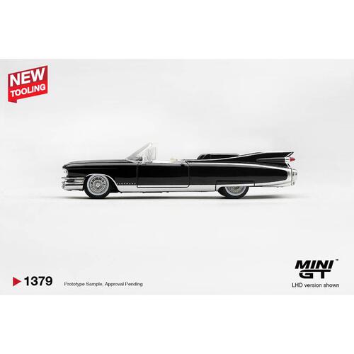 (網店預購) MINI GT Cadillac Eldorado Biarritz 1959 Black / Blister Packaging (預計2027年4月發貨)