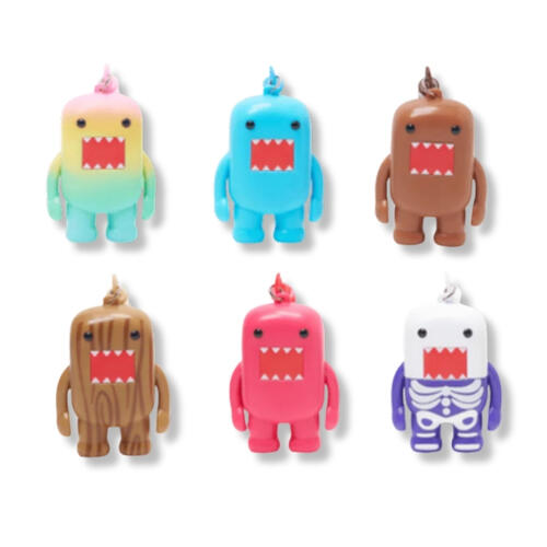 Domo Plastic Mystery Clip-On Keychain (3") - Blind Box (1 Pc)