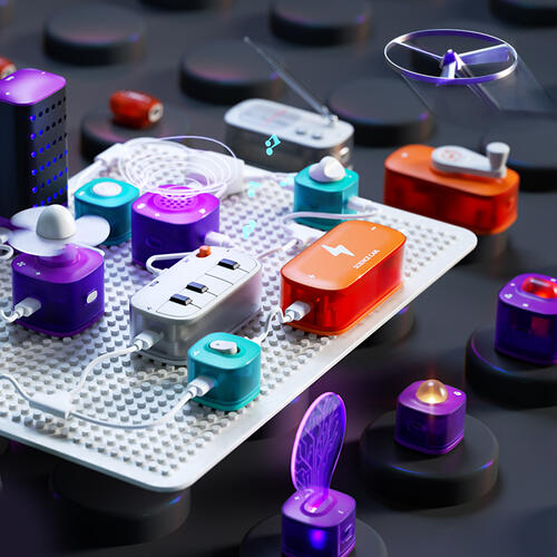 Science Can方塊電路積木超級套裝