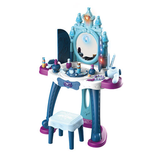 P&P Games伯寶行遊戲 豪華梳妝台及椅子（藍色）