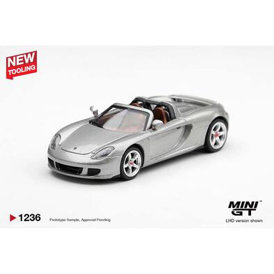(網店預購) MINI GT Porsche Carrera GT GT Silver/ Blister Packaging (預計2027年2月發貨)