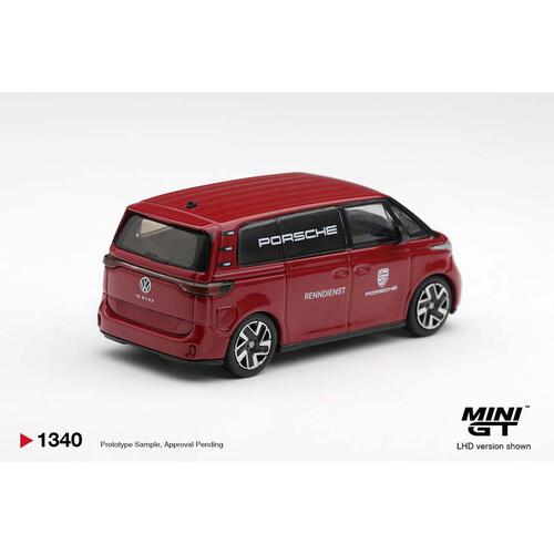 (Pre-order) Mini Gt Volkswagen Id.Buzz Porsche Renndienst / Blister Packaging (Expected December 2026)