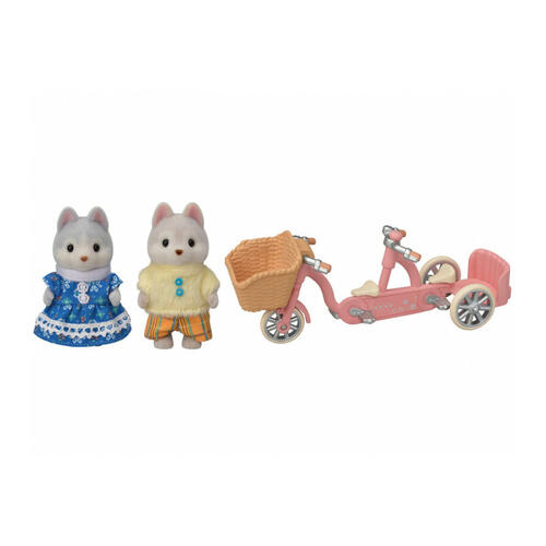 Sylvanian Families森林家族 哈士奇哥哥和姐姐 (DF-15)
