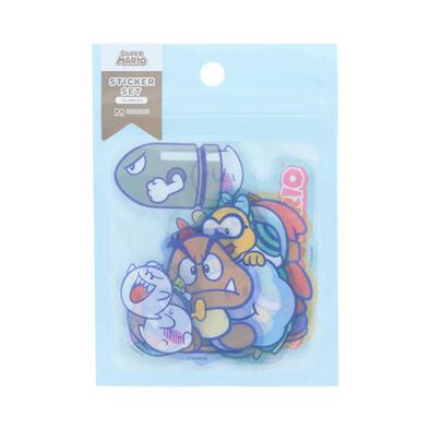 Super Mario Sticker Set Mario Ally
