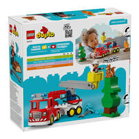 LEGO樂高得寶系列 水管消防車和消防員 10473
