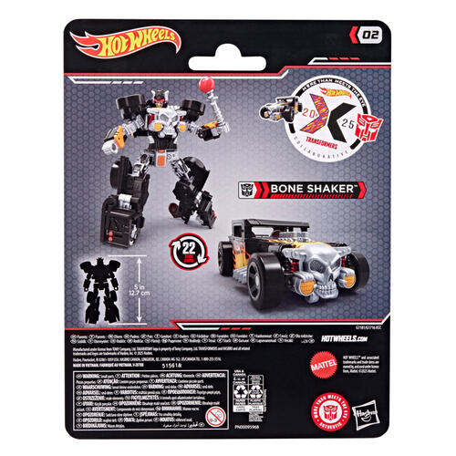 (網店預購) Transformers變形金剛 聯乘系列 Hot Wheels x 變形金剛 Bone Shakerä (2025年11月發貨)