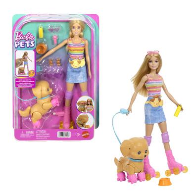 Barbie芭比 溜冰特色寵物套裝 - 金髮