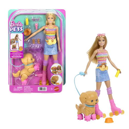 Barbie芭比 溜冰特色寵物套裝 - 金髮