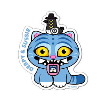 KPop Demon Hunters Big Sticker - Derpy & Sussie