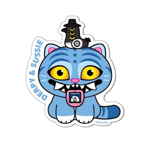 KPop Demon Hunters Big Sticker - Derpy & Sussie