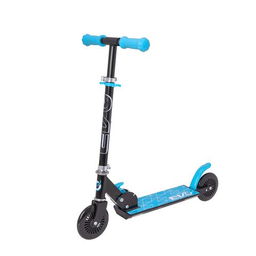 EVO Inline Scooter Black / Light Blue