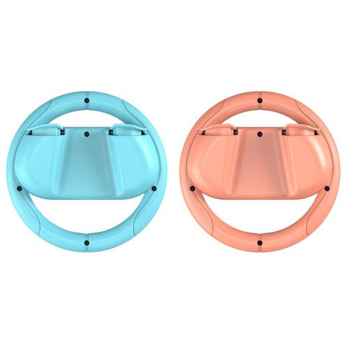 手掣方向盤一對 - 紅藍