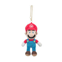 Nintendo任天堂 超級瑪利歐毛公仔鎖匙扣 - 瑪利歐