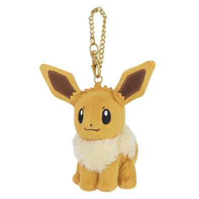Pokemon All Star Collection PM43 Eevee Plush Keychain