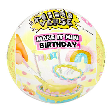 Mga's Miniverse 迷你小宇宙 生日派對食物 - 隨機發貨