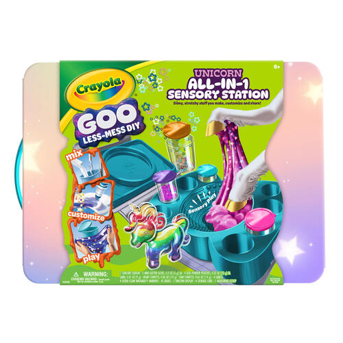Crayola繪兒樂 Goo 獨角獸多功能感官遊玩套裝