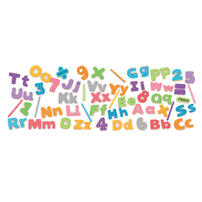 J'adore Wooden Magnetic Alphabet & Number Counting Set