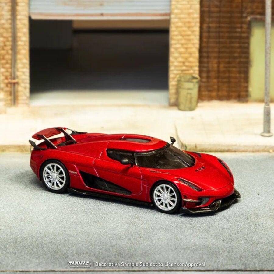 Tarmac Works Diecast 1/64 Koenigsegg Regera Red Metallic