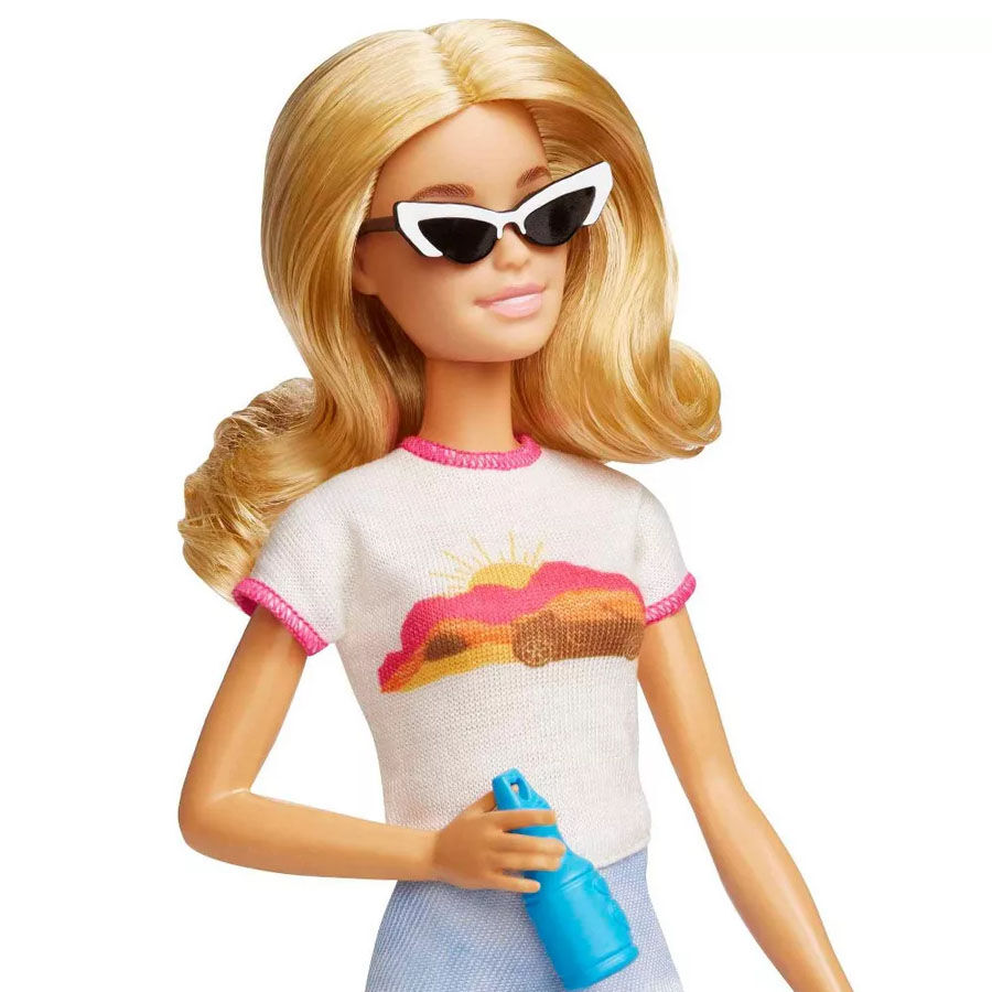 Barbie travel doll top