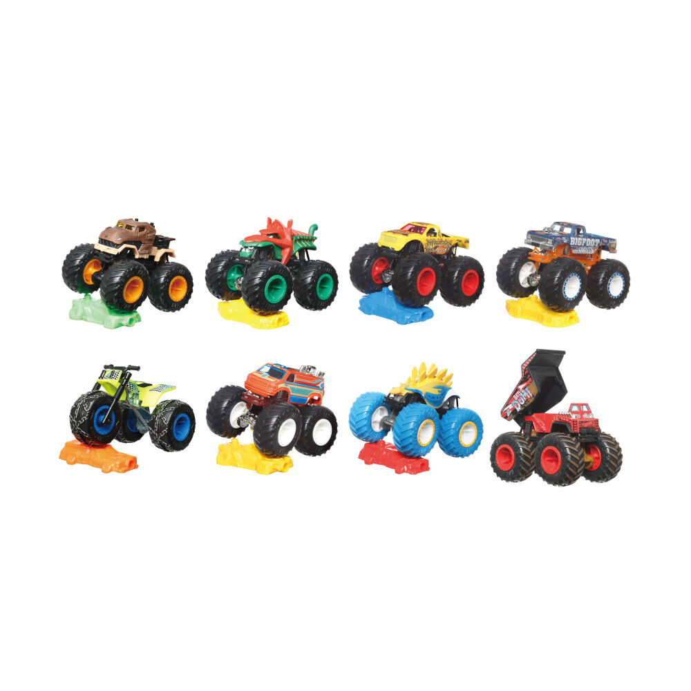 Hot wheels cars monster trucks hot sale