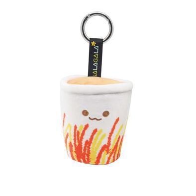  Hong Kong Snack - Milk Tea In Golden Wheat Patterned Cup