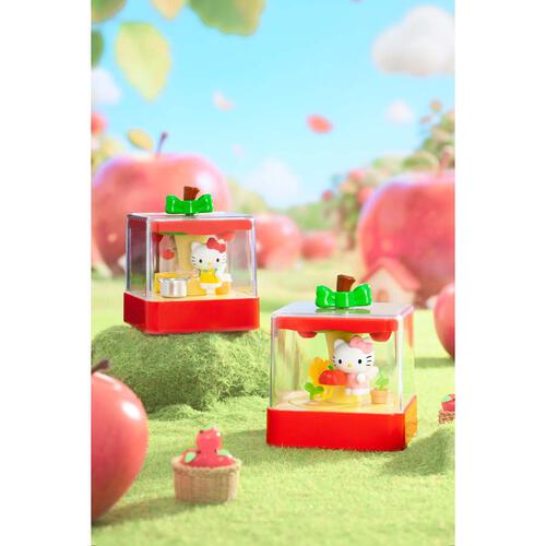 Sanrio三麗鷗 Hello Kitty蘋果小鎮系列微盒 - 盲盒 (單件裝)