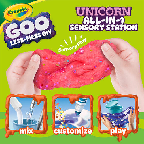 Crayola繪兒樂 Goo 獨角獸多功能感官遊玩套裝