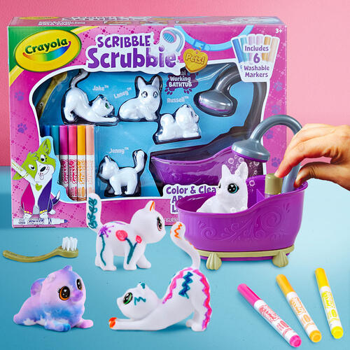 Crayola繪兒樂 Scribble Scrubble 寵物浴缸