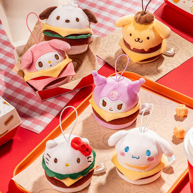 Sanrio Characters Burger Plush Series - Assorted