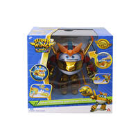 Super Wings Deluxe Transforming Supercharged Golden