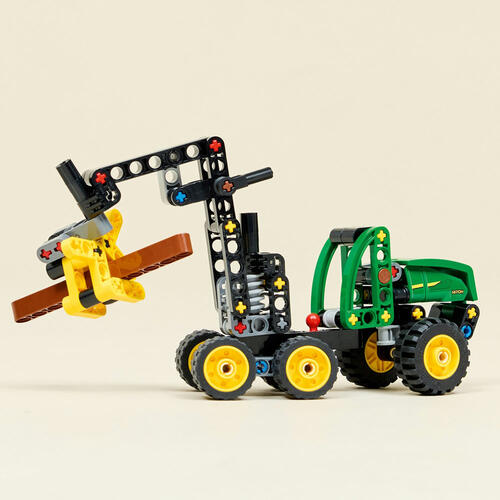 LEGO樂高機械組系列 John Deere 1470H 有輪式森林伐木機 42218