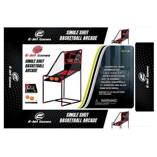 E-Jet Games Single Shot Arcade Basketball Set