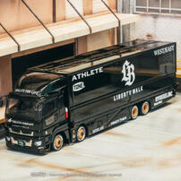  Tarmac Works 車仔 1/64 Mitsubishi Fuso Super Great LB-TRUCKS Black - TRUCK64