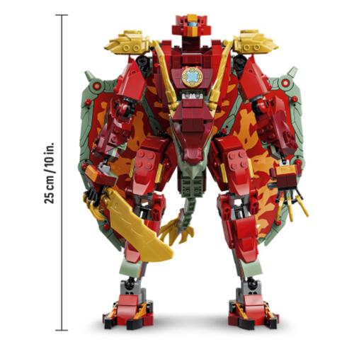 LEGO Ninjago Wyldfyre's Transforming Dragon Mech 71868