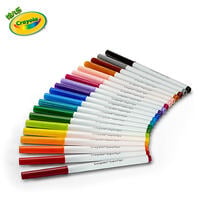 Crayola繪兒樂 20色細頭兒童可水洗水彩筆