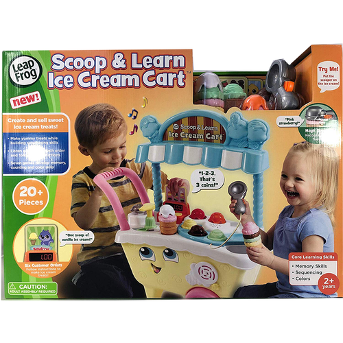 Leapfrog Scoop And Learn Ice Cream Cart - Assorted