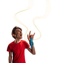 ZipString 拉繩懸浮電動發射器 - 發光版